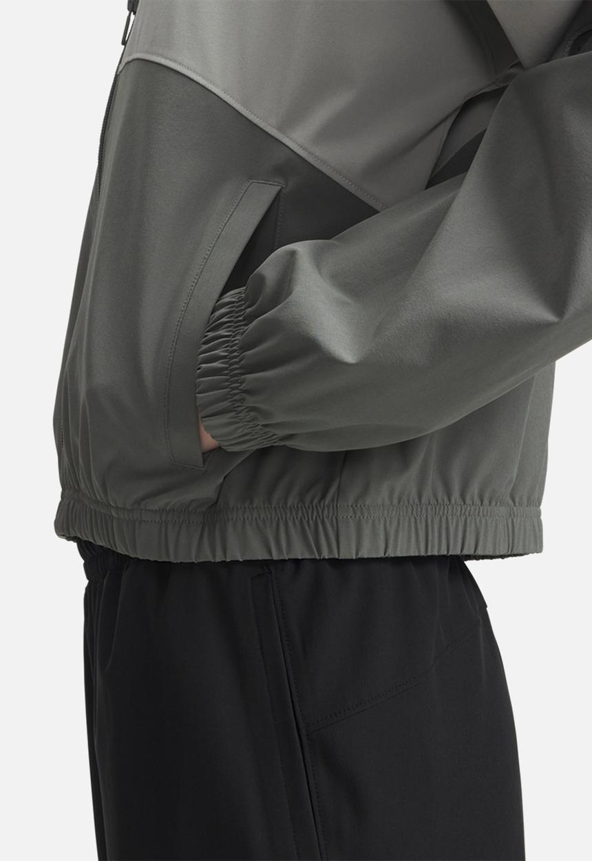 Under Armour - UA Rival Woven Jacket - Clay Green / Titanium / White