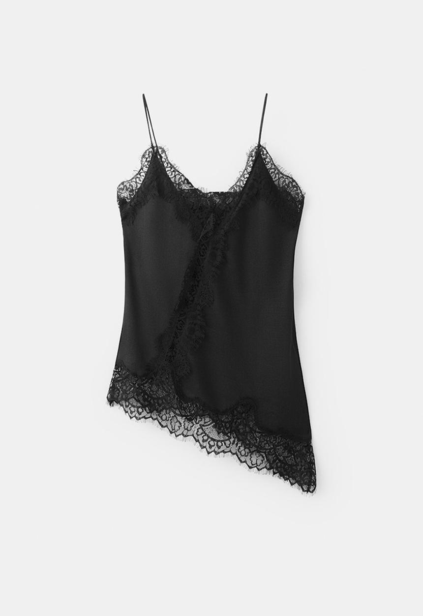MANGO - Top tinta - black