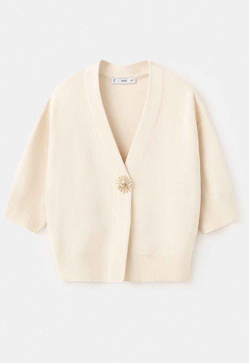 MANGO - Cardigan helia - light beige