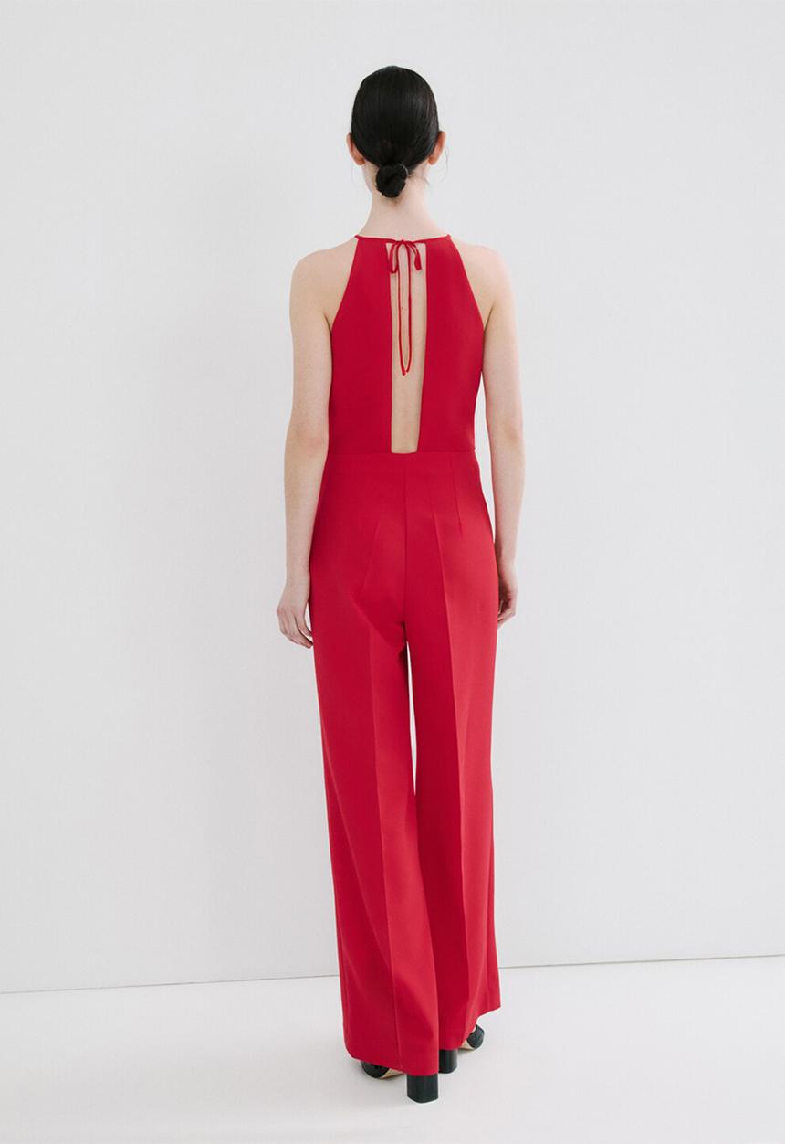 MANGO - Jumpsuit fabiana - red