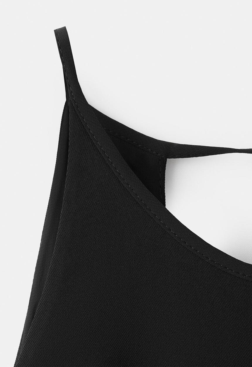 MANGO - Jumpsuit fabiana - black
