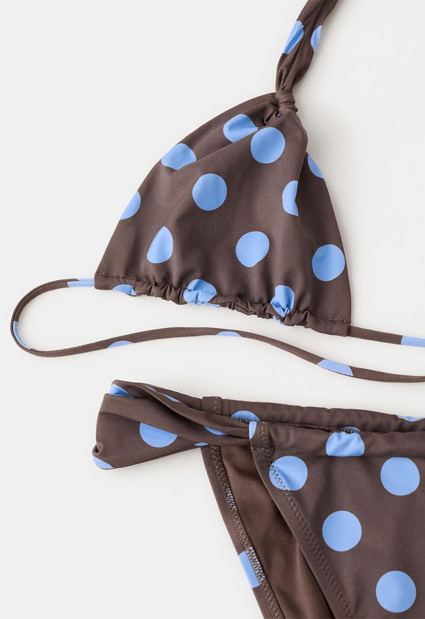 MANGO - Bikini top apolo - dark brown