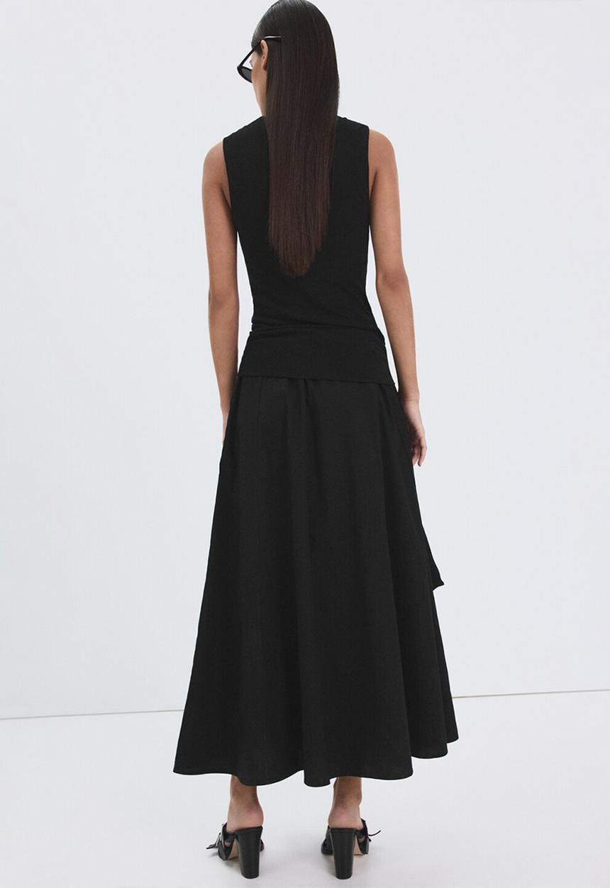 MANGO - Skirt newcreta - black