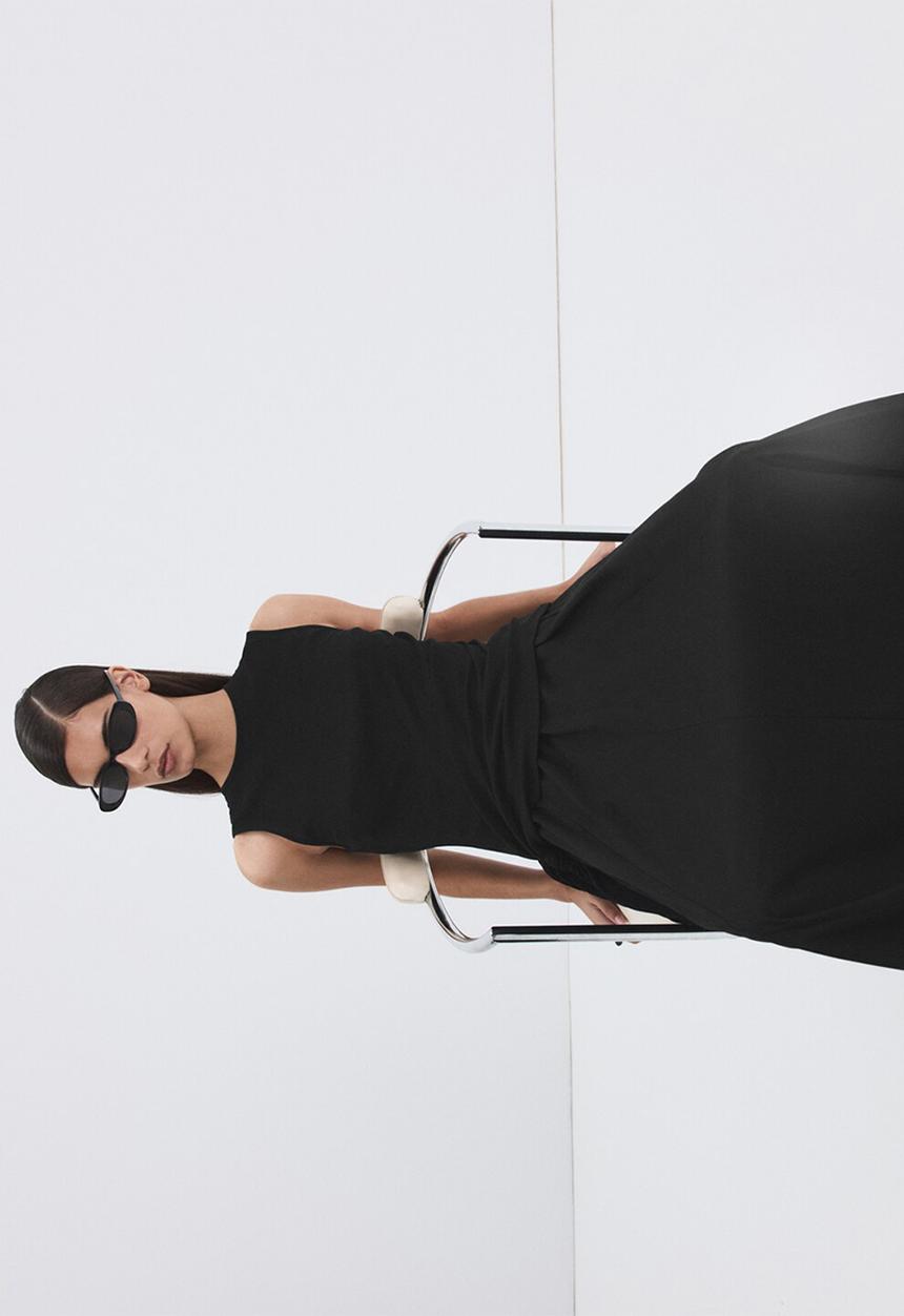 MANGO - Skirt newcreta - black