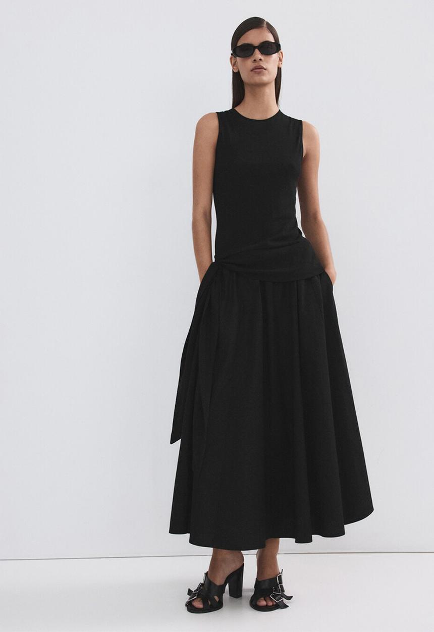 MANGO - Skirt newcreta - black