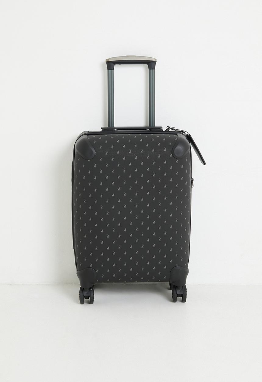 POLO - Polo Classic Double Pack Medium 4 Wheel Trolley Case - Charcoal