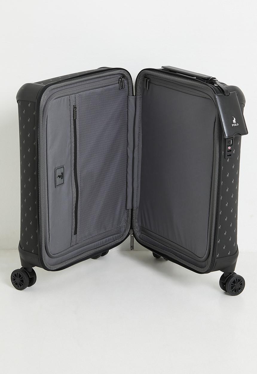POLO - Polo Classic Double Pack Medium 4 Wheel Trolley Case - Charcoal