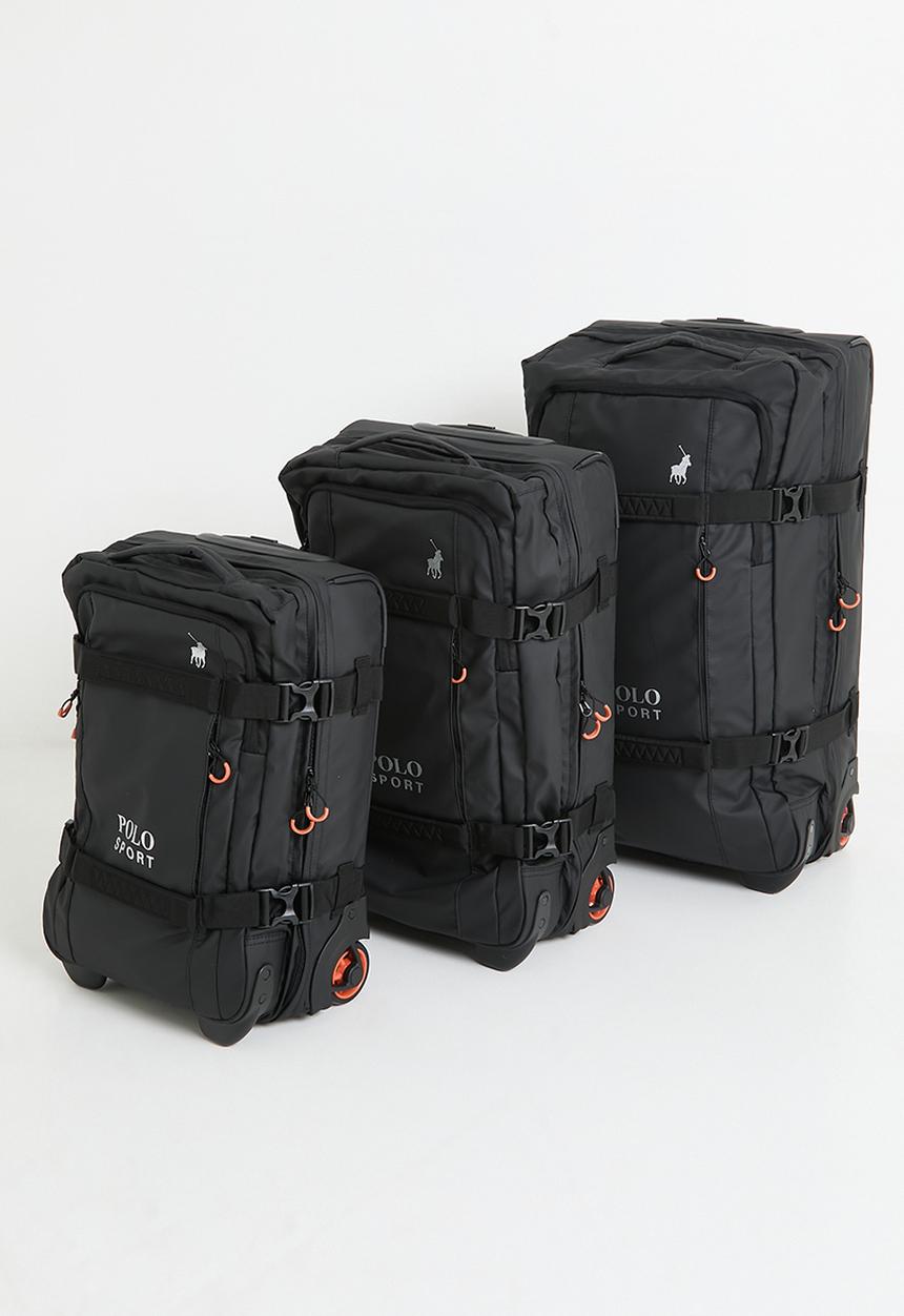 POLO - Polo Large Sport Trolley Duffel 2 Wheel Trolley Duffel - Black
