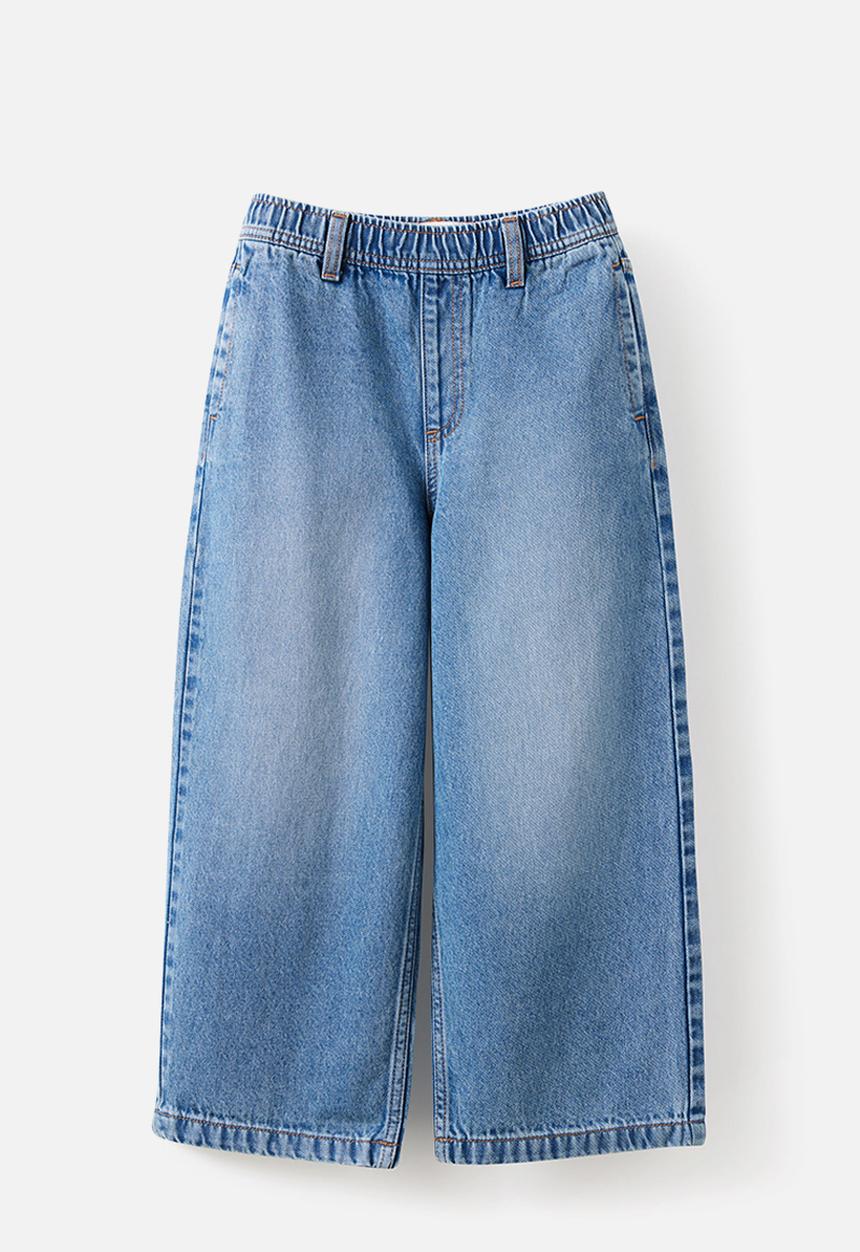Cotton On - Koby Pull On Jean - Blue Haven Mid Blue