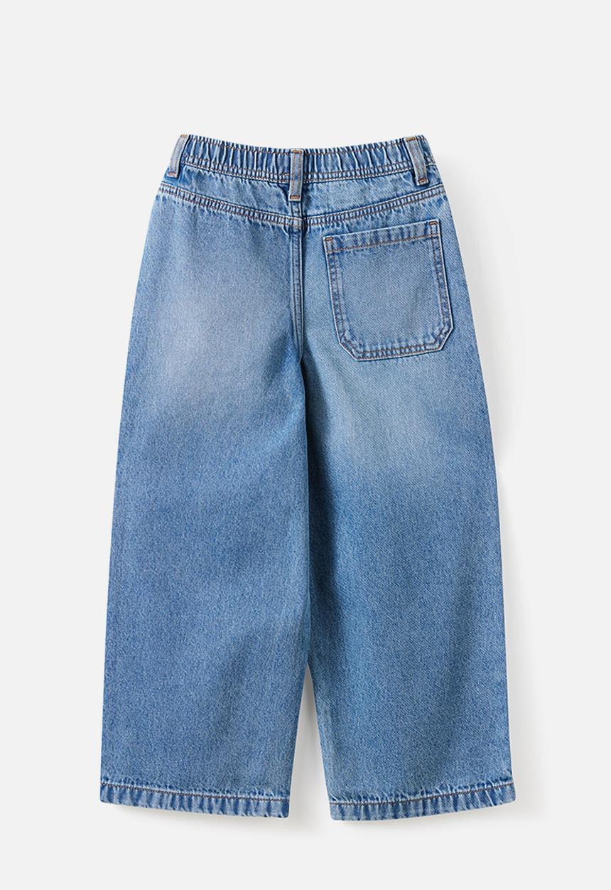 Cotton On - Koby Pull On Jean - Blue Haven Mid Blue