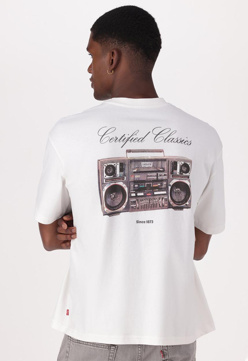 Levi’s® - Gr Boxy Tee Za Certified Classics - Egret