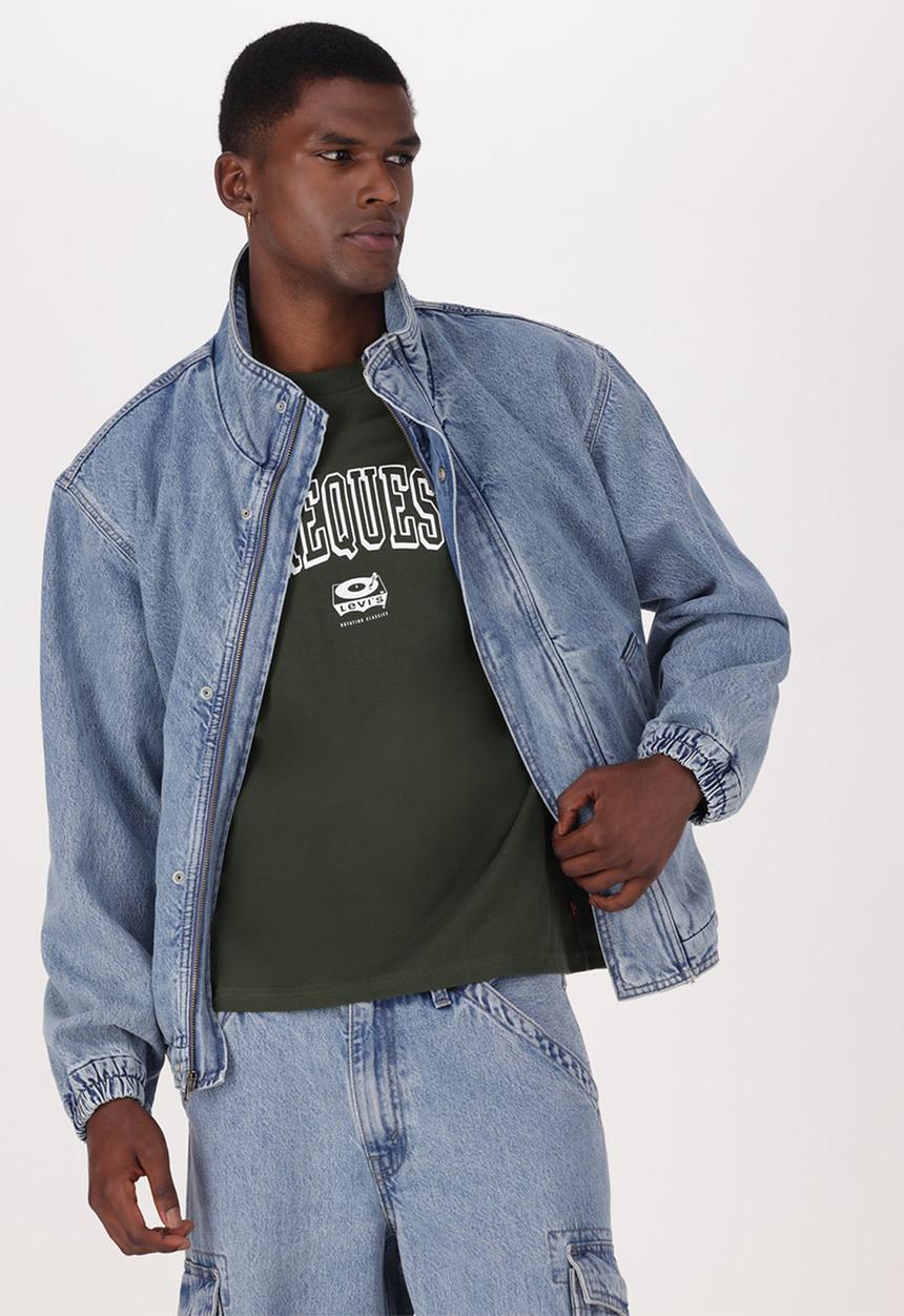 Levi’s® - Gr Boxy Tee Za No Requests 2 - Kombu Green