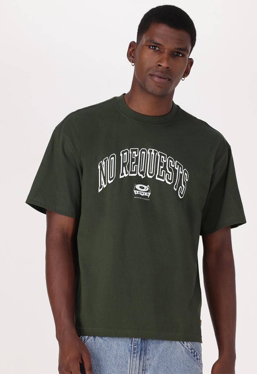 Levi’s® - Gr Boxy Tee Za No Requests 2 - Kombu Green