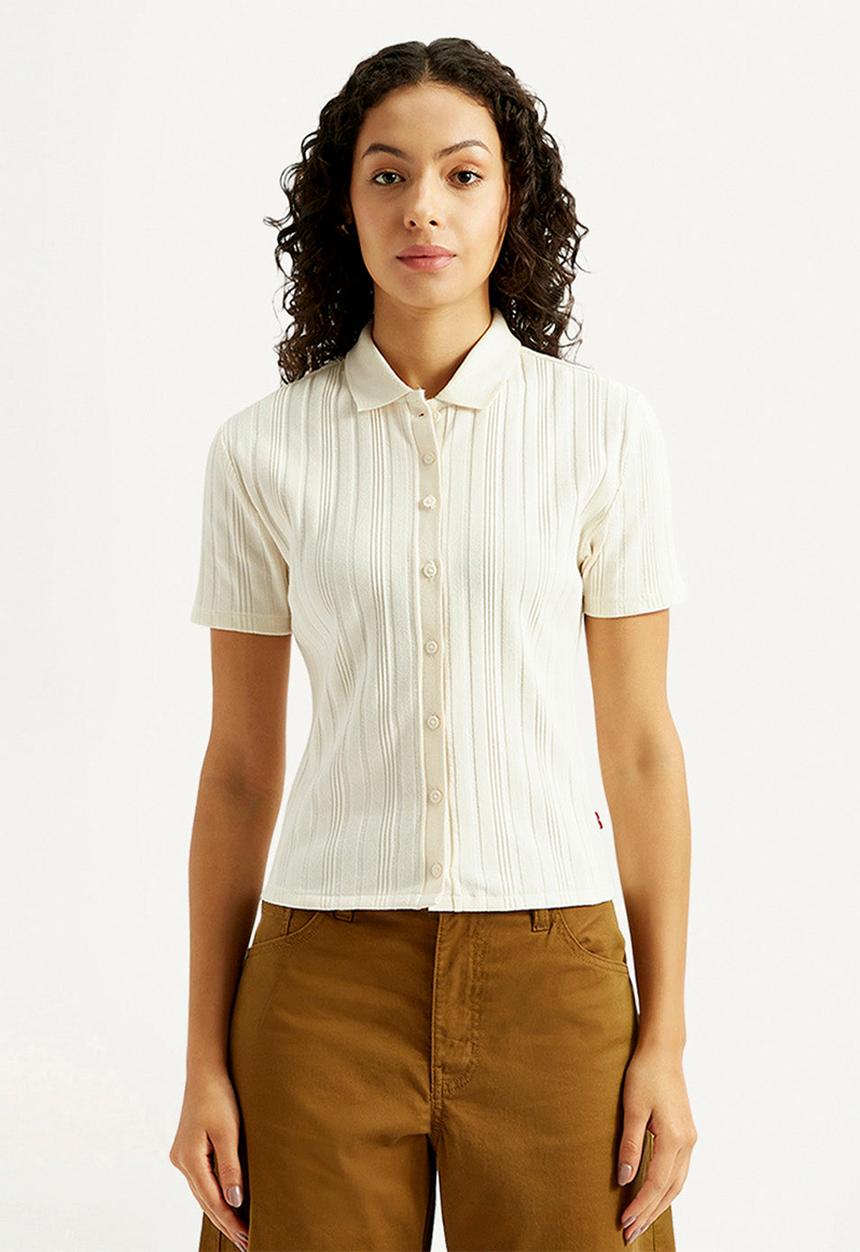 Levi’s® - Leah Knit Shirt - Off White