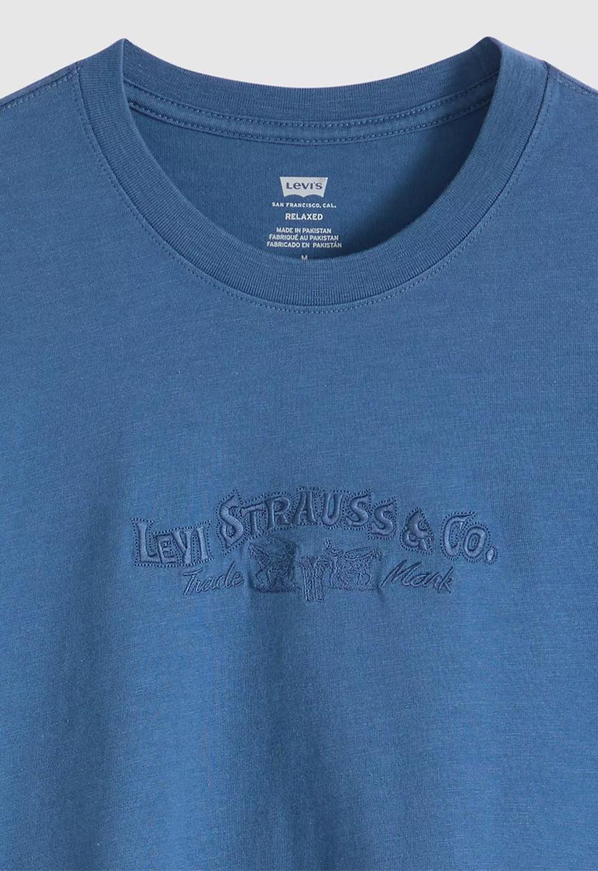 Levi’s® - Short sleeve relaxed fit tee - blue
