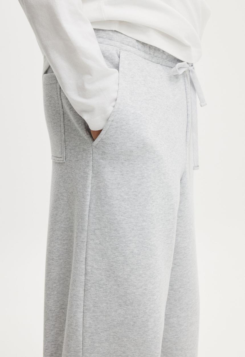 Cotton On - Super Baggy Track Pant- Grey Marle
