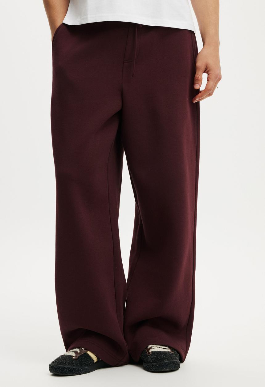 Cotton On - Super Baggy Track Pant- Winter Fig