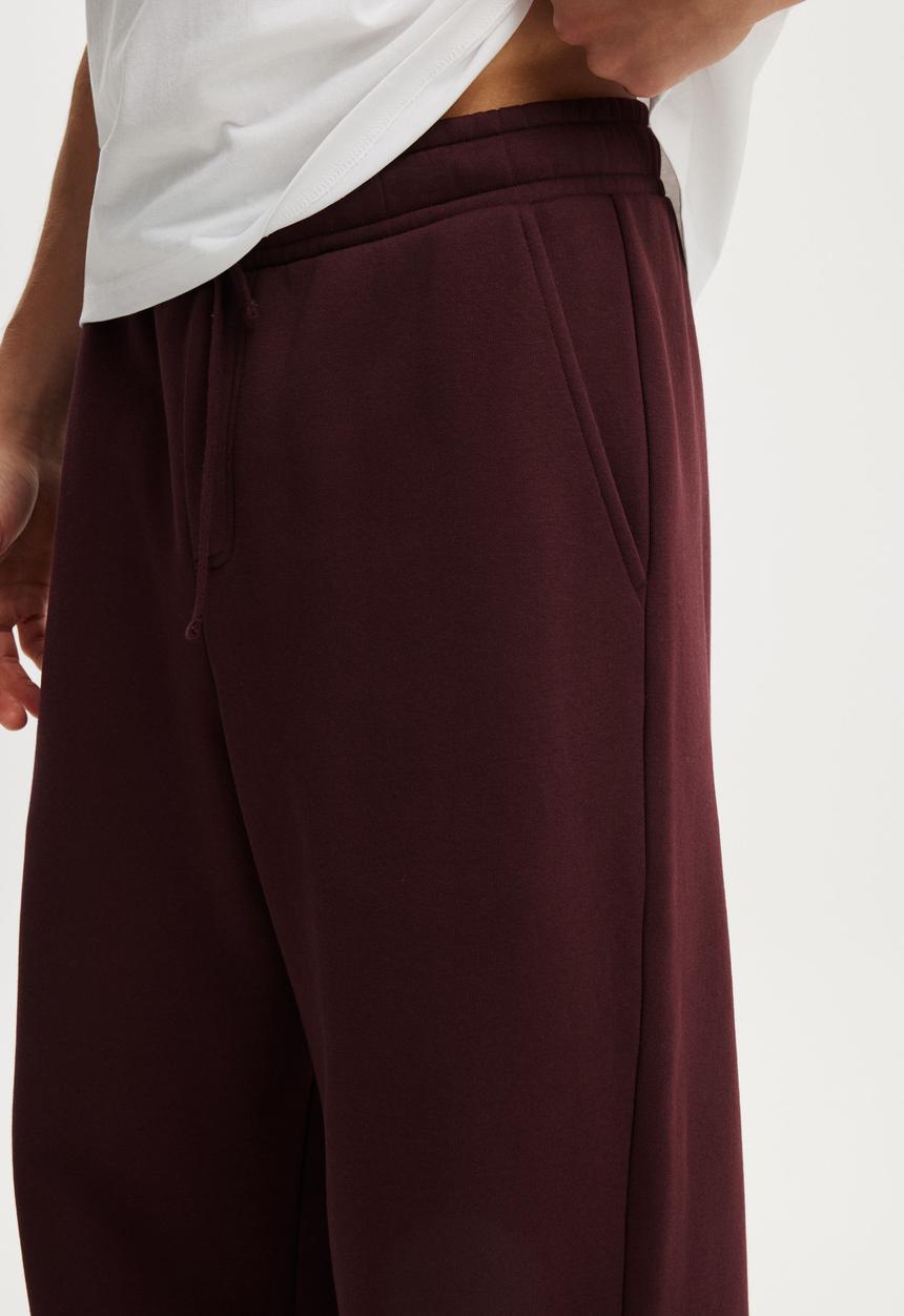 Cotton On - Super Baggy Track Pant- Winter Fig