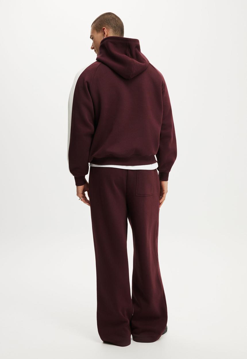 Cotton On - Super Baggy Track Pant- Winter Fig