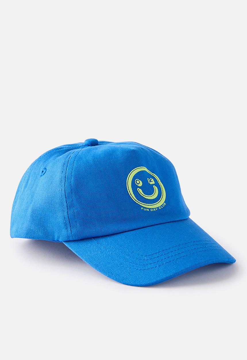 Cotton On - Kids Fun Day Club Cap - Harbour Blue/Fun Day Club