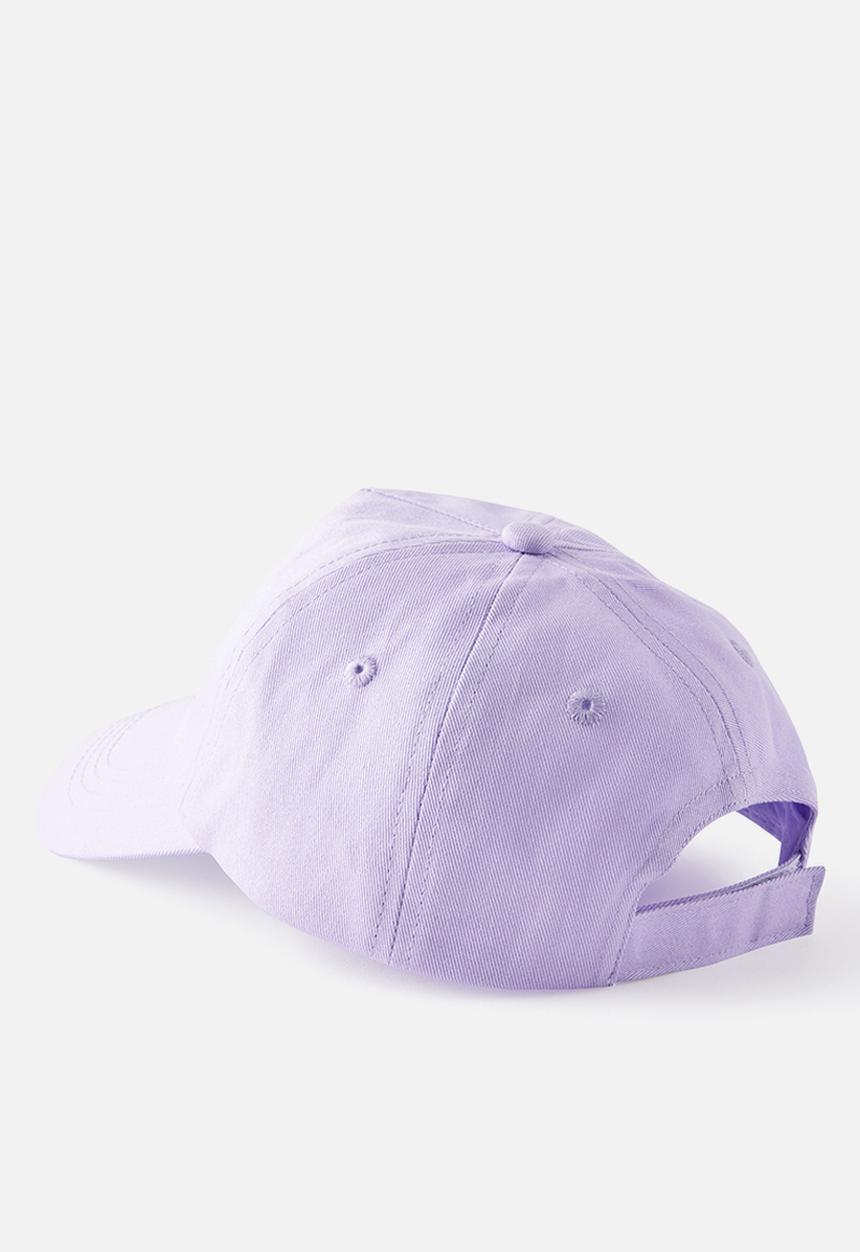 Cotton On - Kids Fun Day Club Cap - Vintage Lilac/Fun Day Club