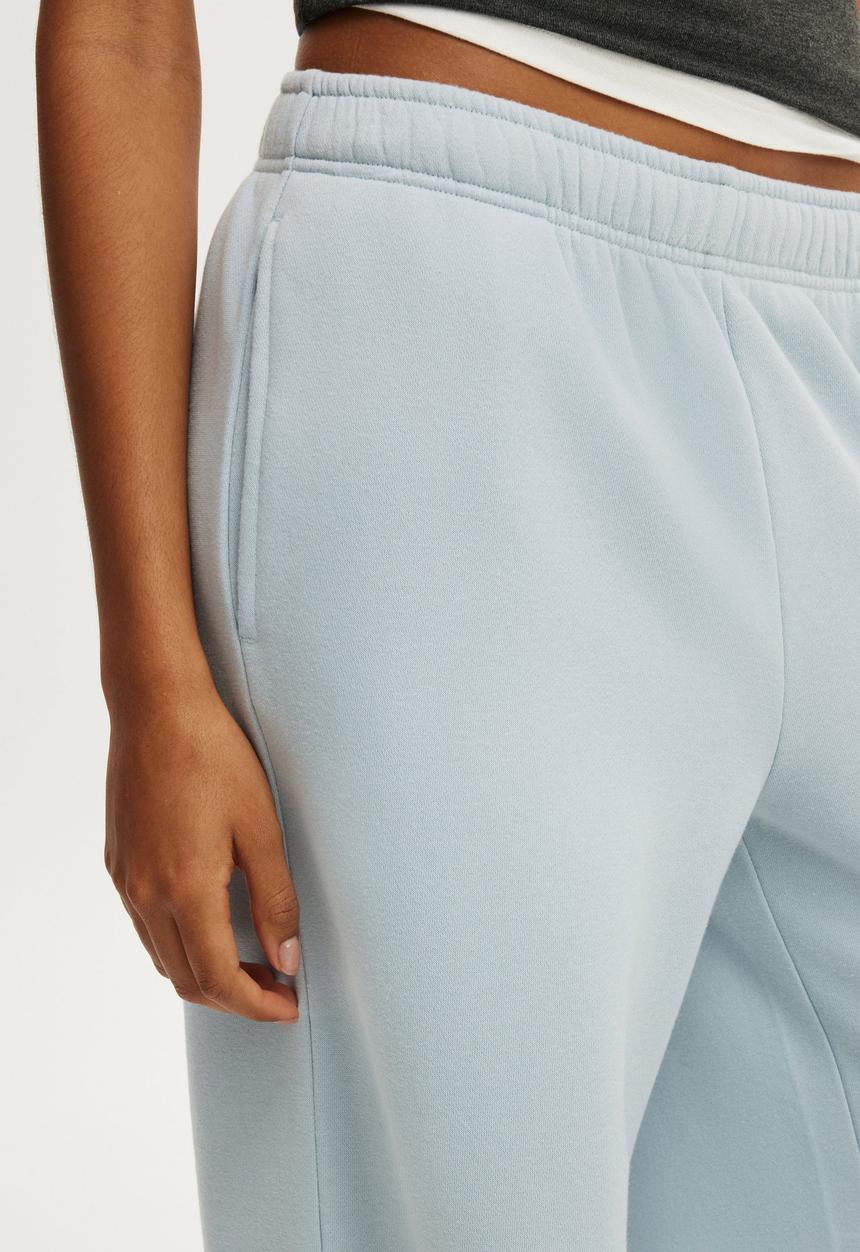 Cotton On - Baggy sweatpant - iced marine
