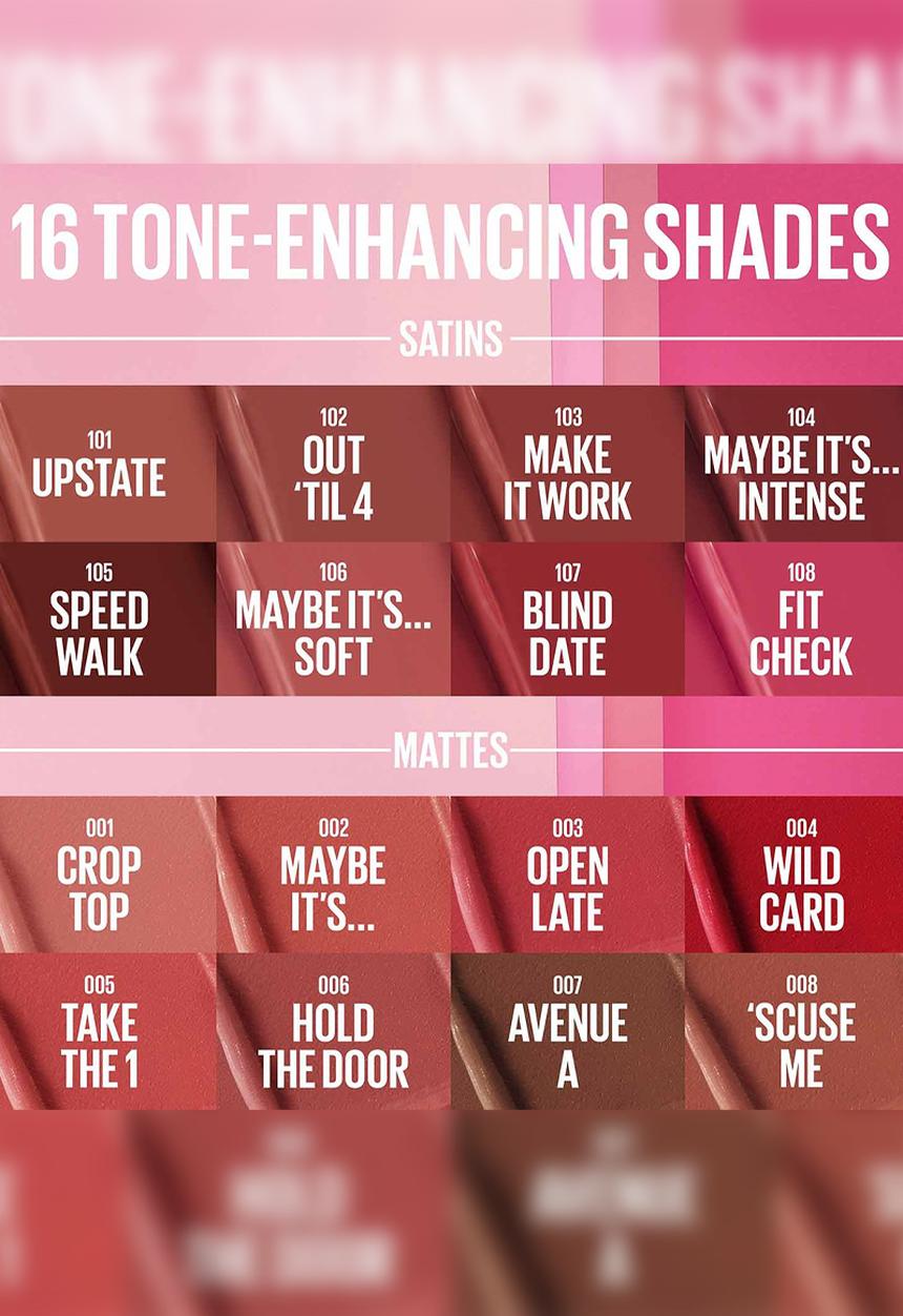 Maybelline - Maybelline New York Serum Matte Finish Lipstick - Fit Check