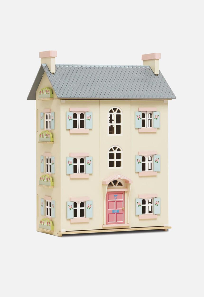 Le Toy Van - Cherry Tree Hall Wooden Dolls House - neutral