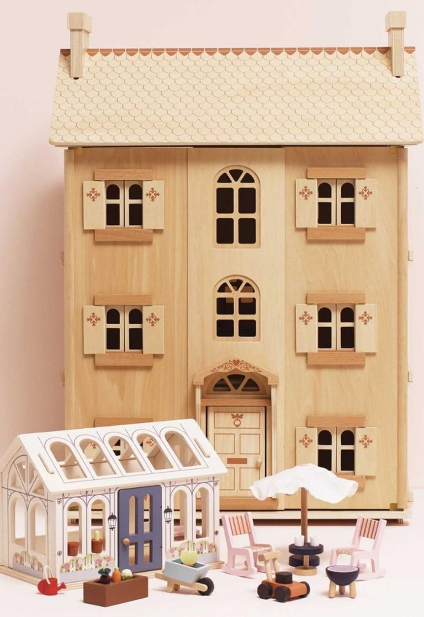 Le Toy Van - Dolls House Furniture: Conservatory 5pcs - multi