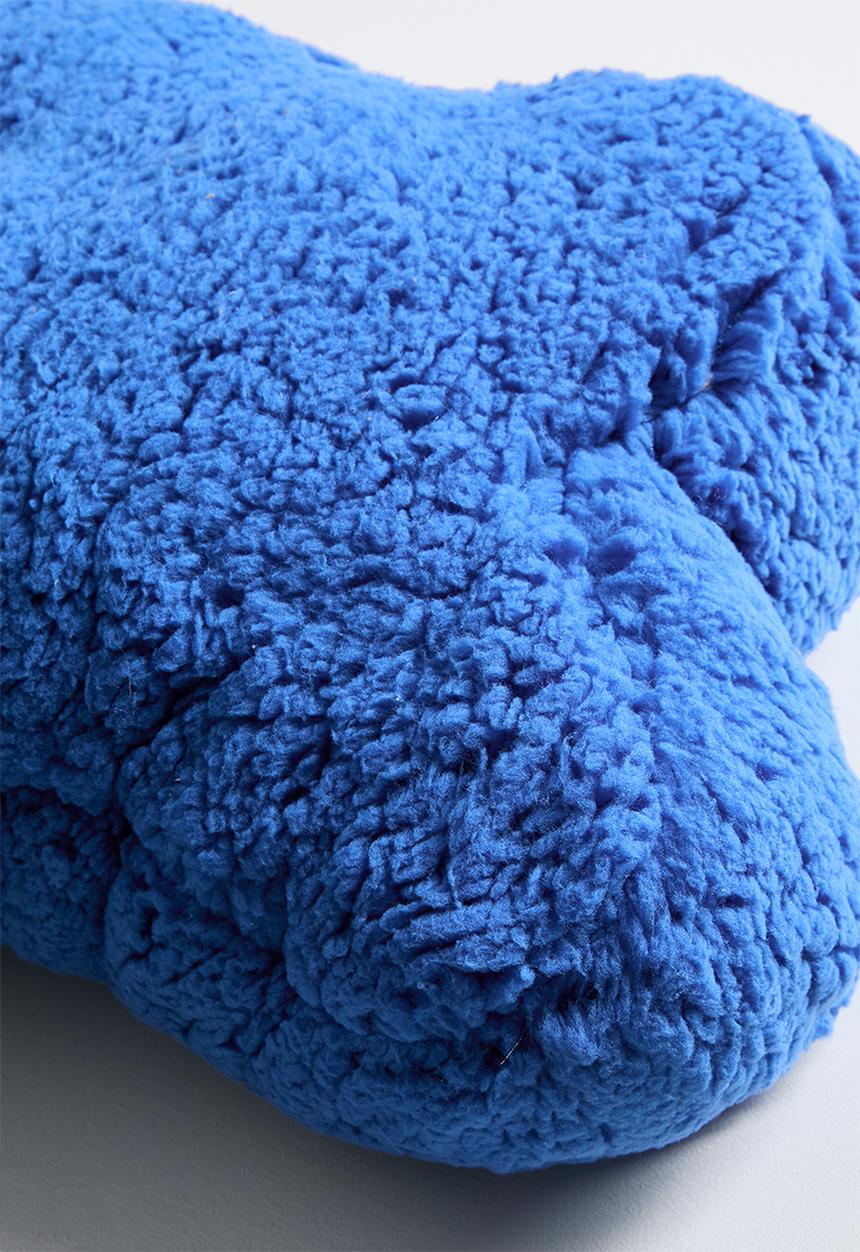 Pop Candy - Soft bunny cushion - royal blue