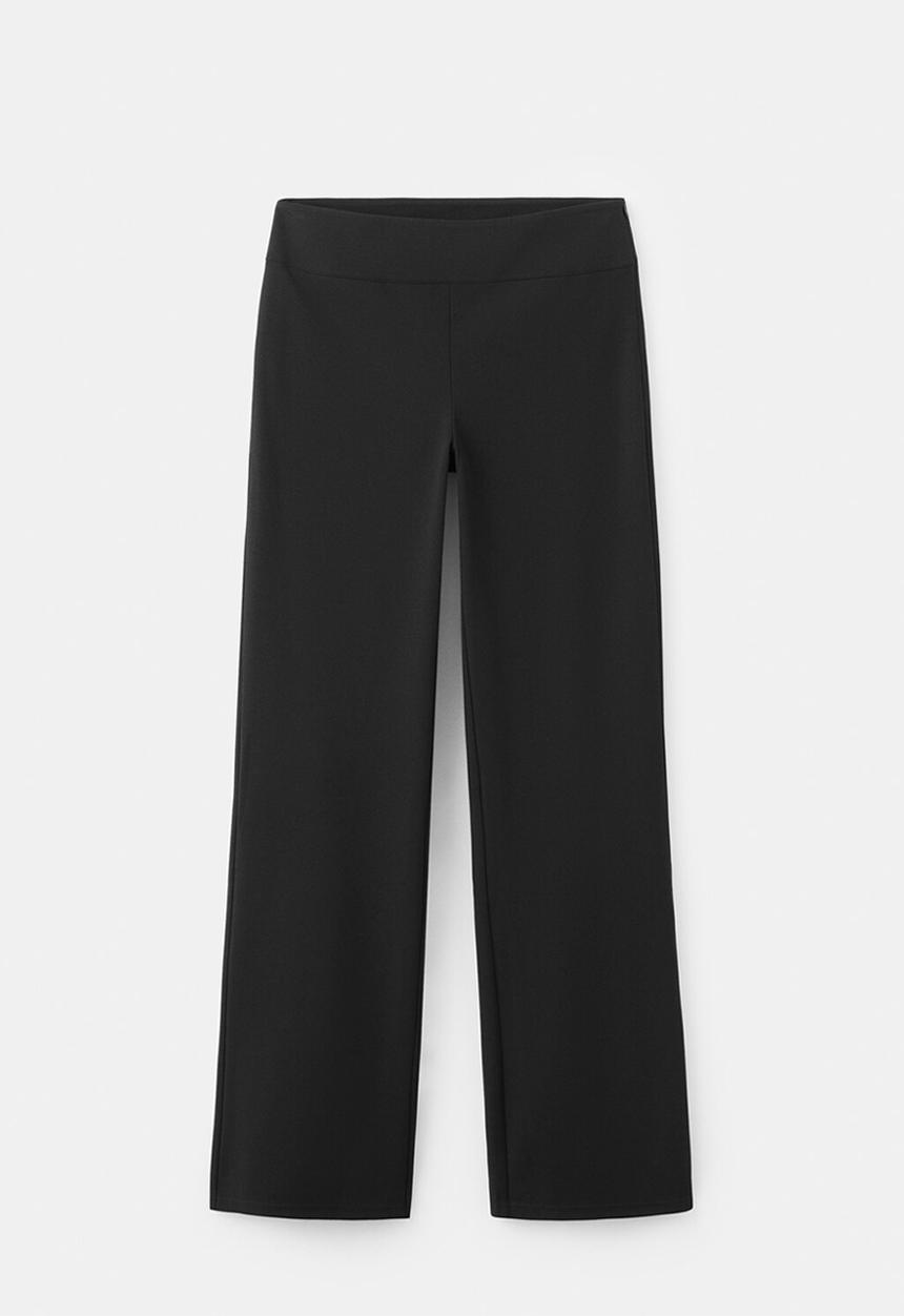 MANGO - Trousers iana - black