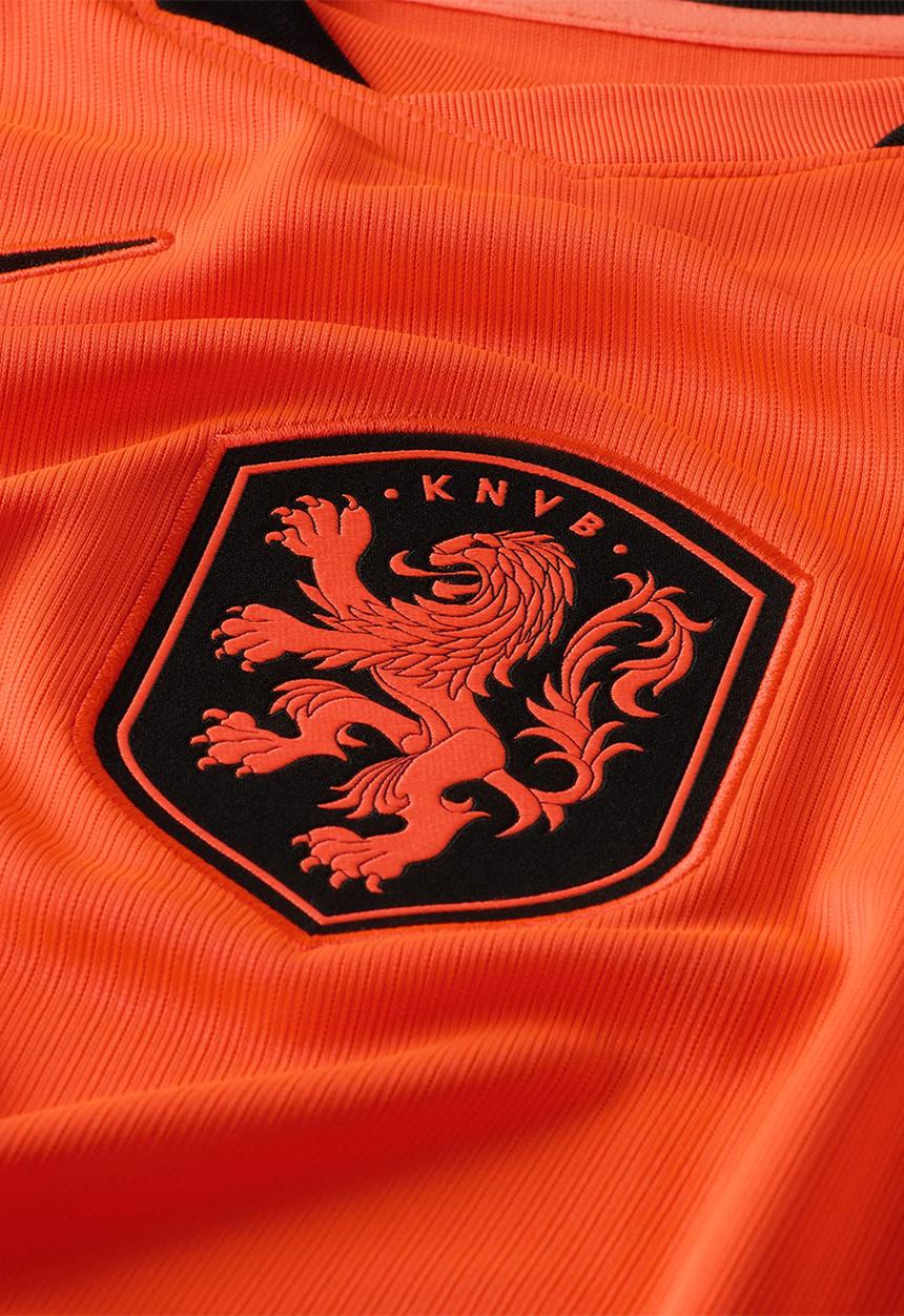 Nike - Netherlands 2026 Stadium Home Dri-FIT Replica Jsy  -Orange/Black