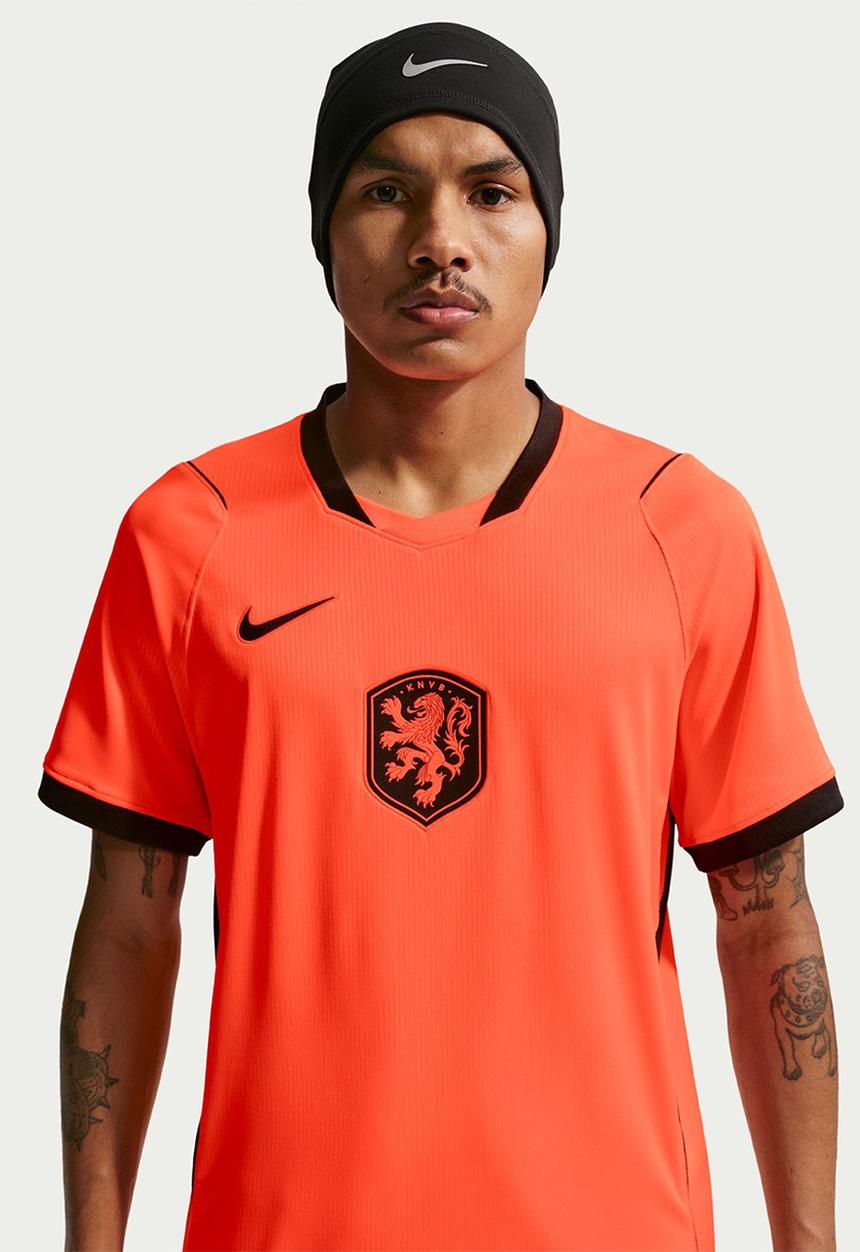 Nike - Netherlands 2026 Stadium Home Dri-FIT Replica Jsy  -Orange/Black
