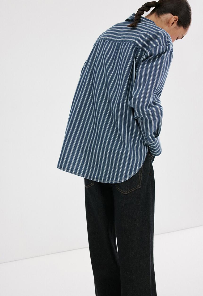 MANGO - Shirt juno - medium blue