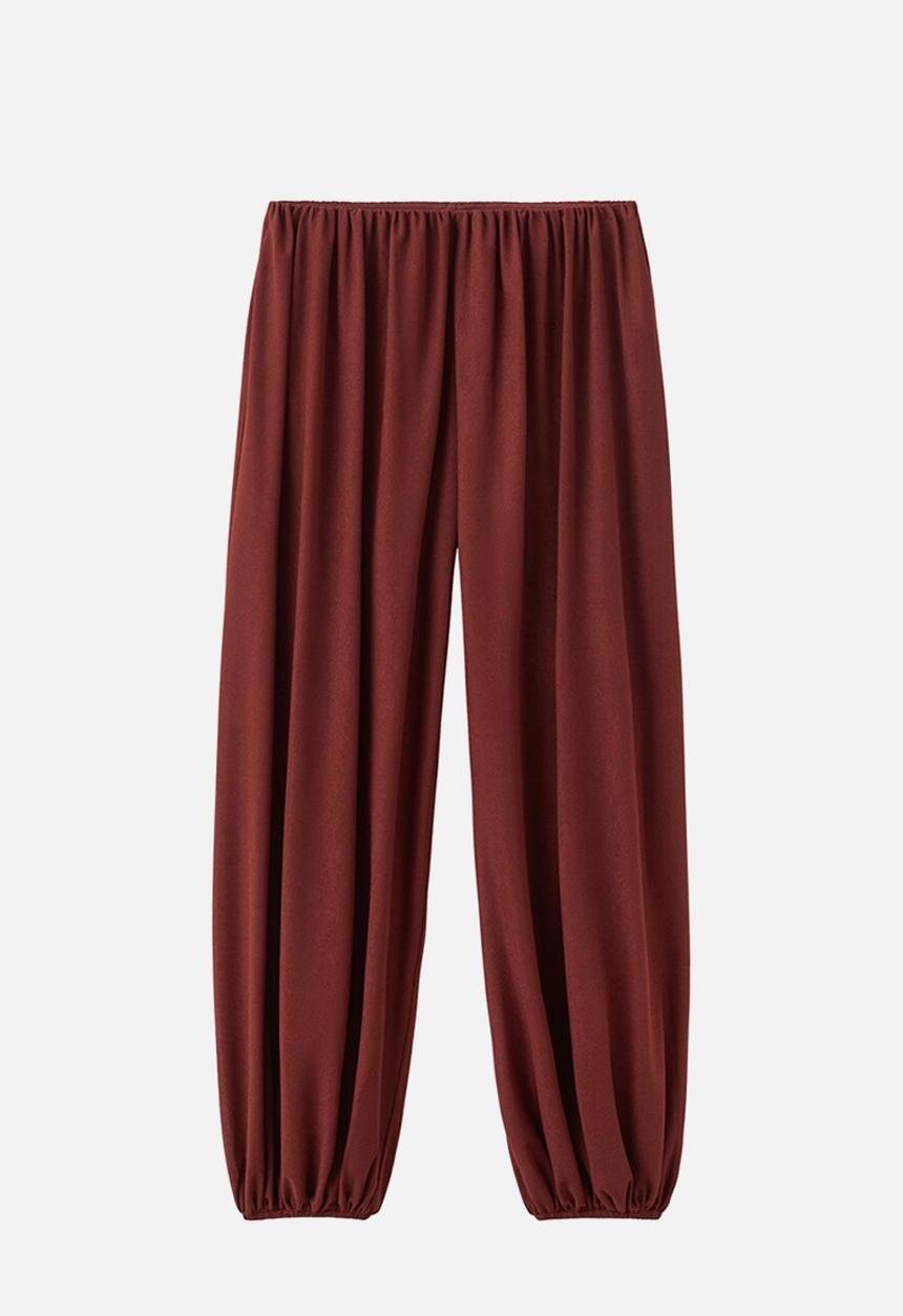MANGO - Trousers corini - rust/copper