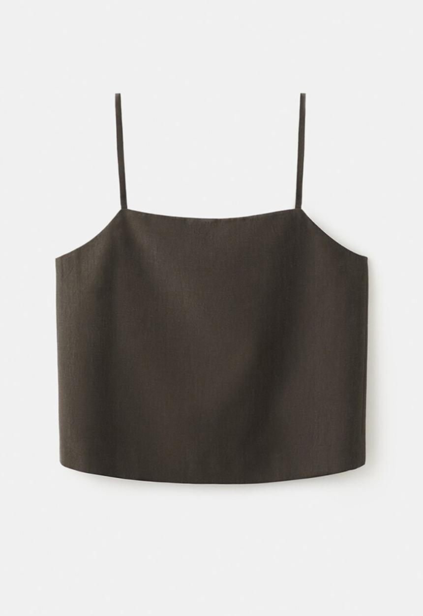 MANGO - Vest tempo - dark brown