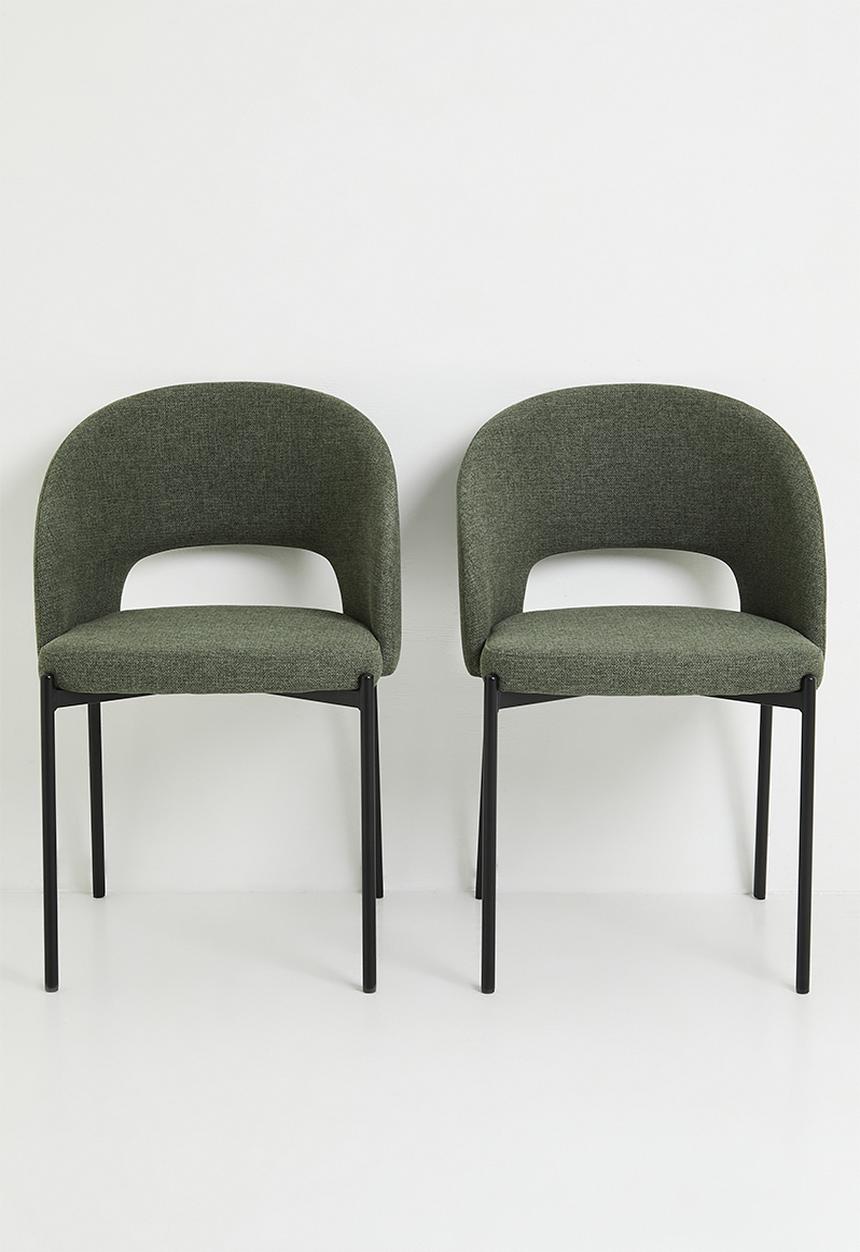 Sixth Floor - Toke Dining Chair Set Of 2 - Olive