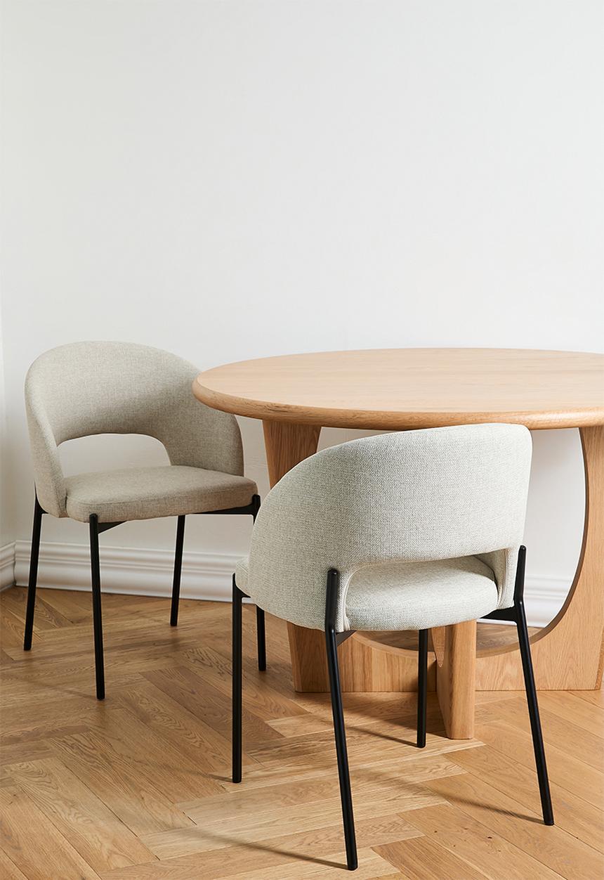 Sixth Floor - Toke Dining Chair Set Of 2 - Beige