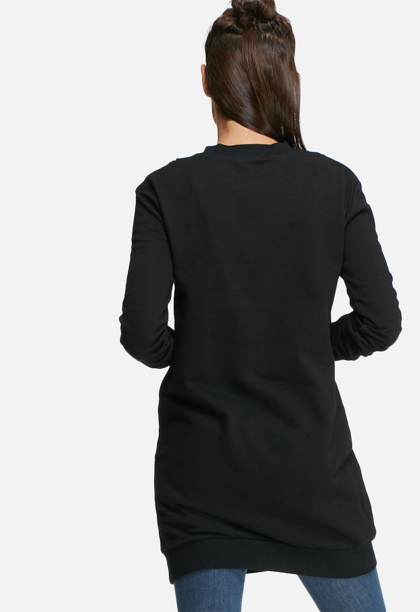 Glamorous - Eyelet detail longline top 