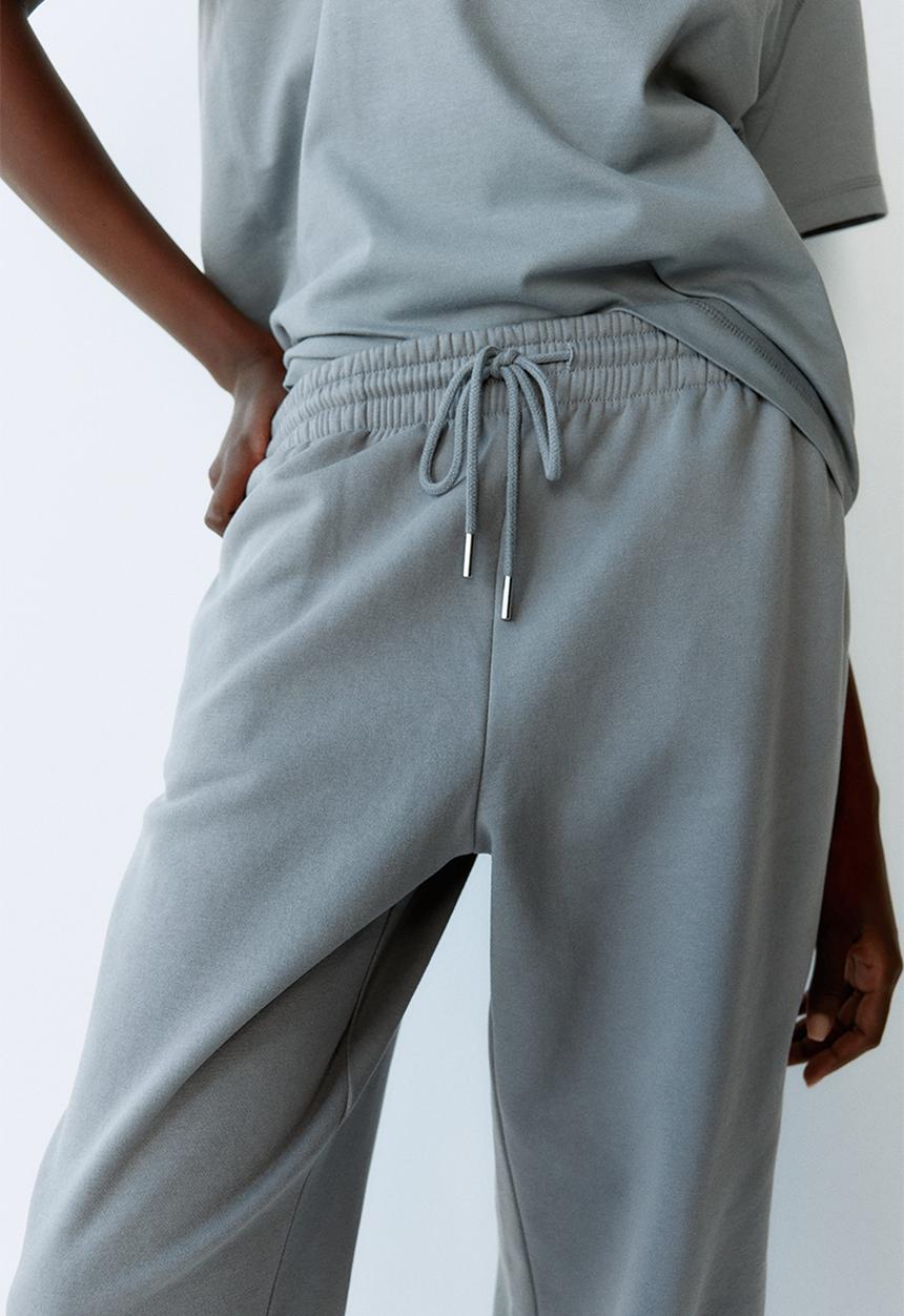 H&M - Cotton-blend sweatpants - grey
