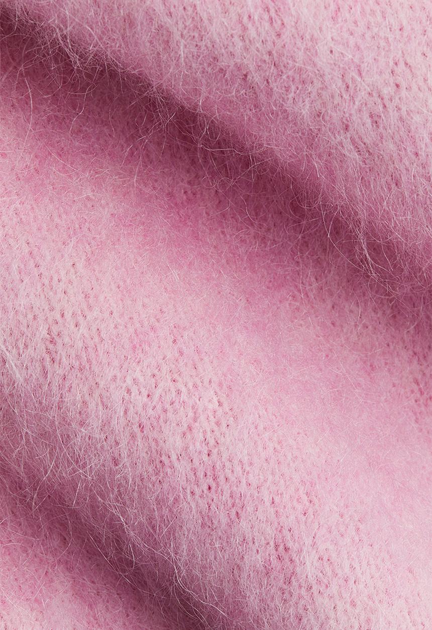 H&M - Oversized mohair-blend jumper - pink