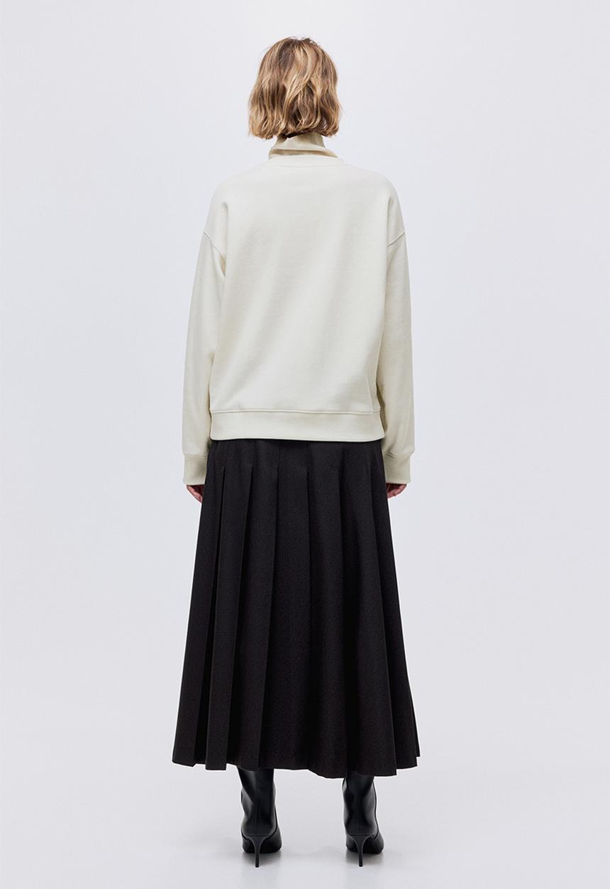 H&M - Text-motif sweatshirt - cream/vermont