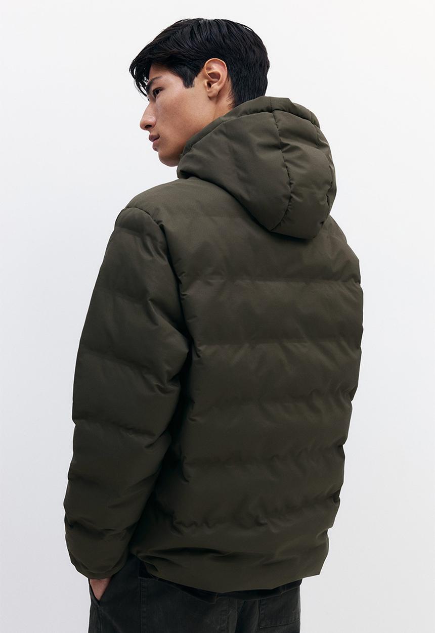 H&M - Regular fit water-repellent puffer jacket - khaki green