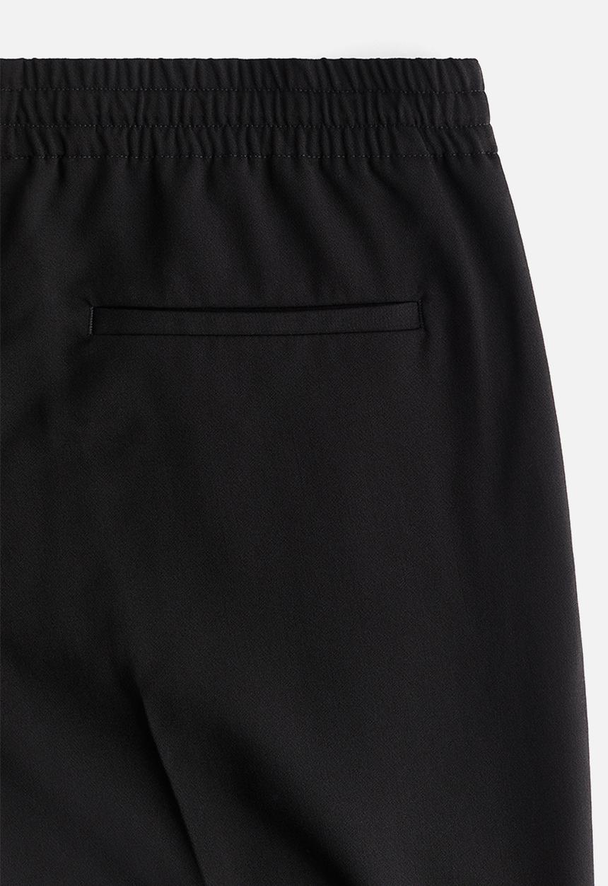 H&M - Relaxed fit trousers - black