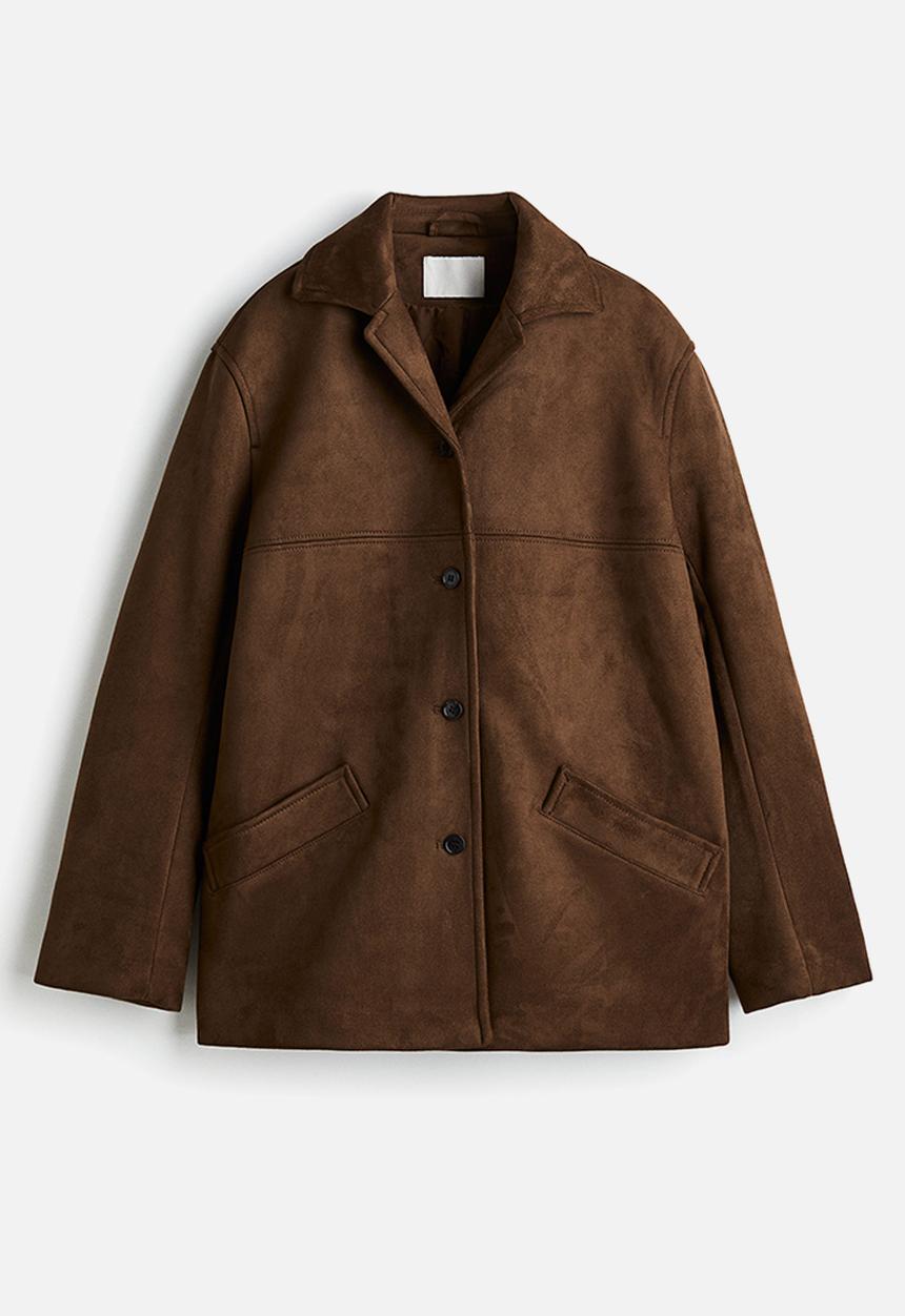 H&M - Jacket - dark brown