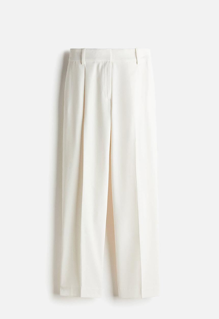 H&M - Tailored trousers - white