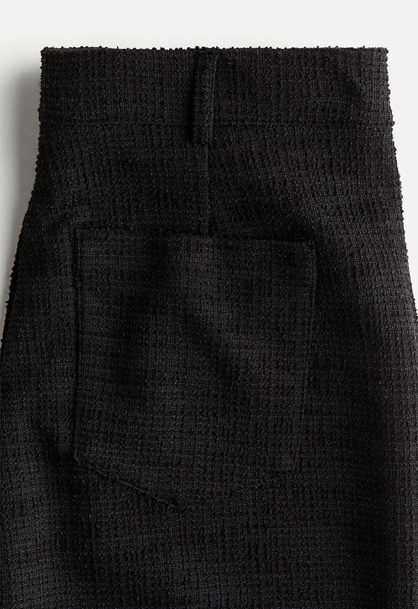 H&M - Boucle trousers - black