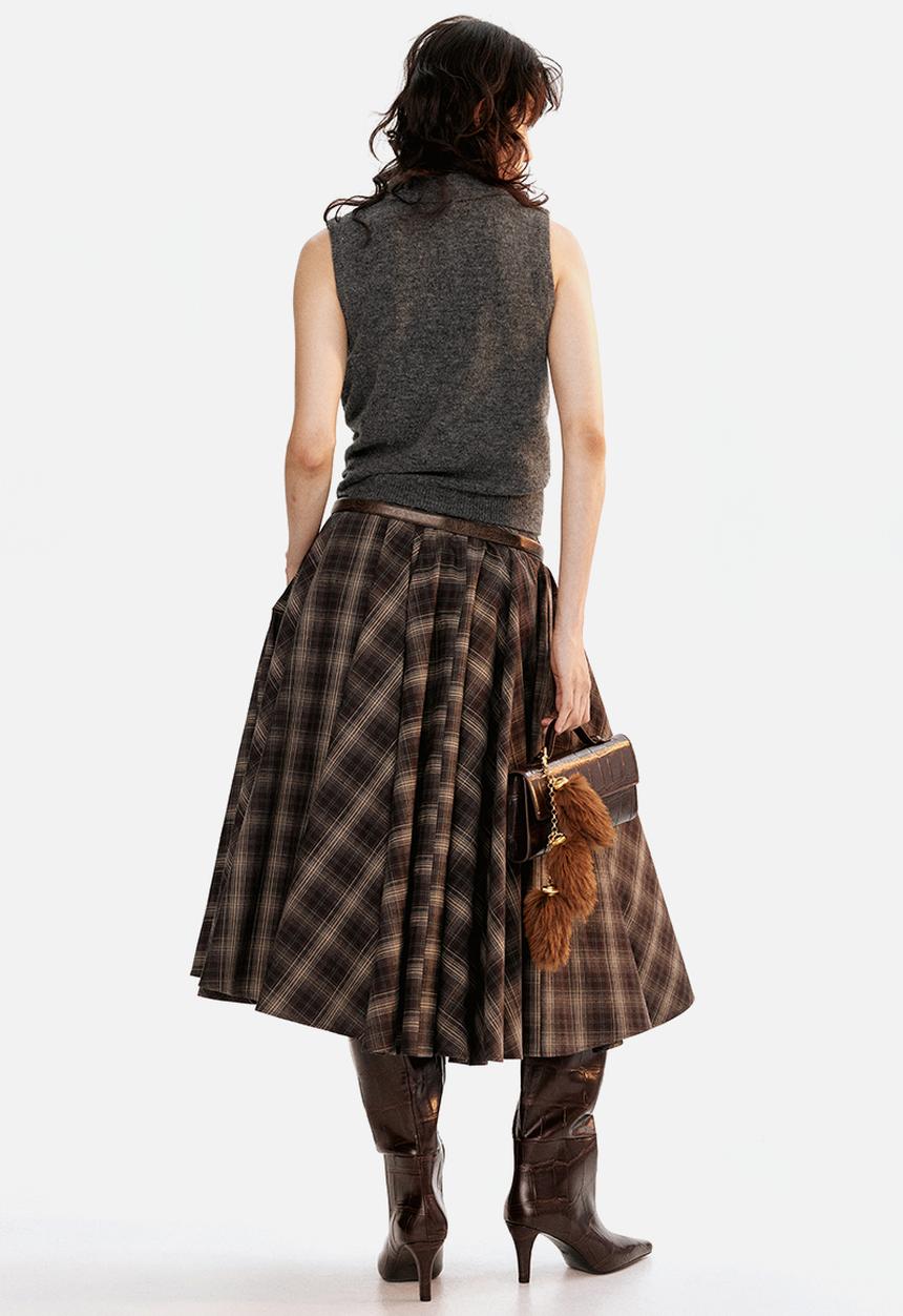 H&M - Collared sweater vest - dark grey marl