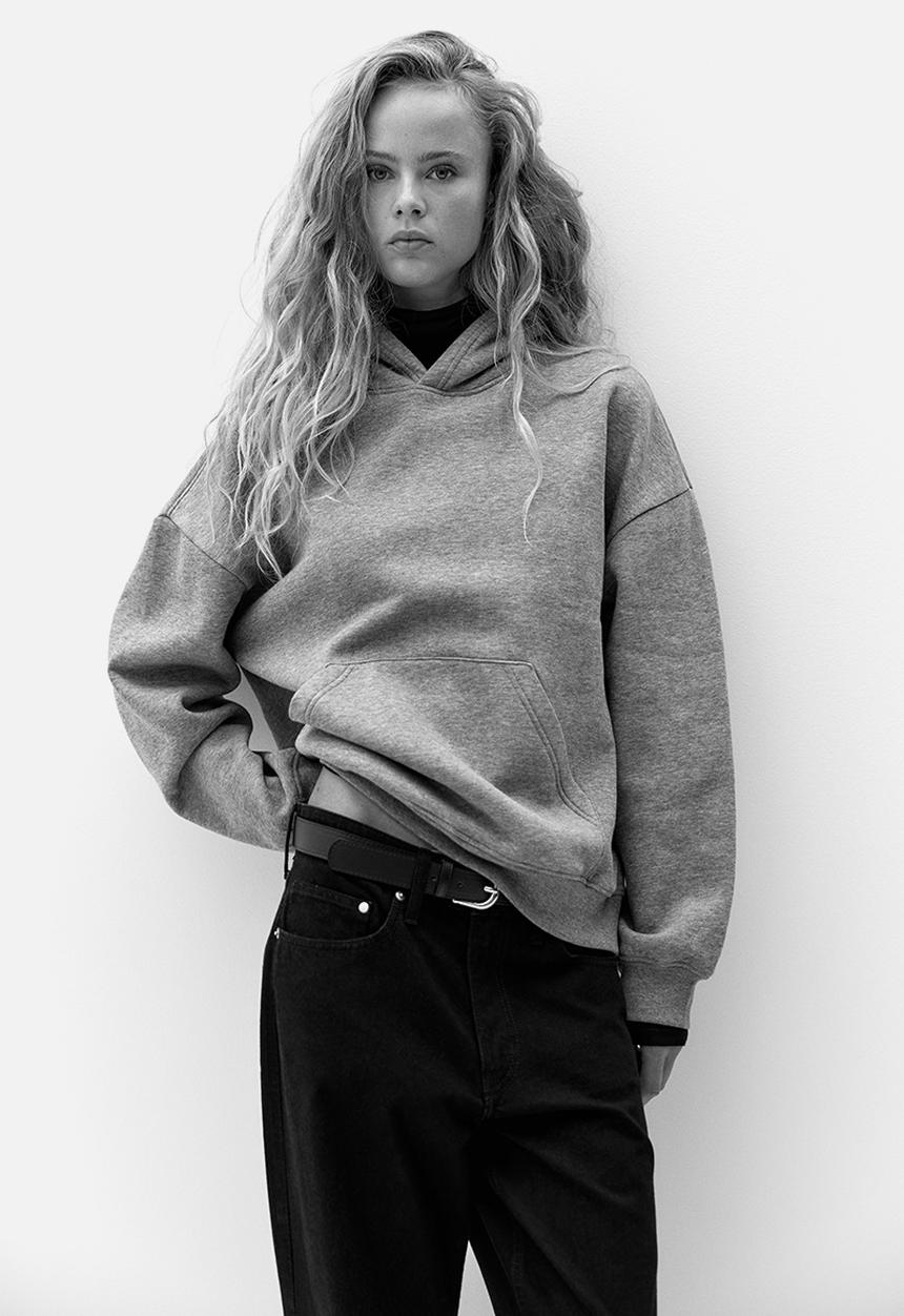 H&M - Hoodie - grey marl