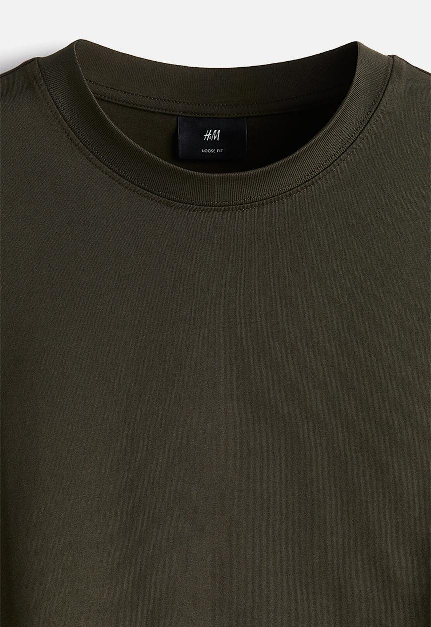 H&M - Relaxed fit t-shirt - green